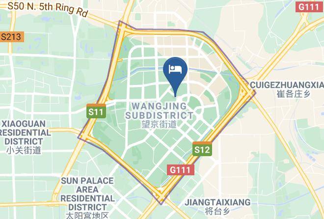 Chaoyang District - Ruya Business Hotel Maps
