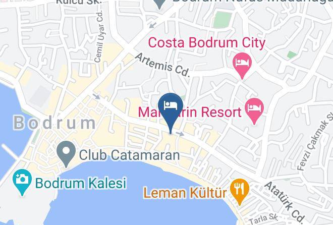Bodrum - Ruya Otel Maps