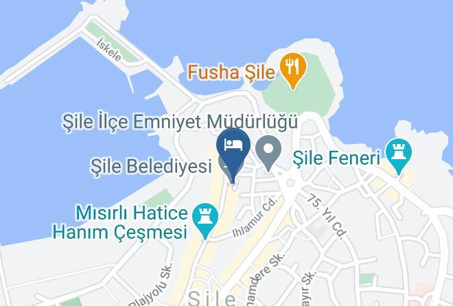 Sile - Ruya Otel Maps
