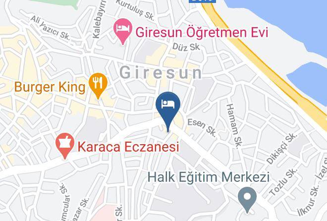 Giresun Osmaniye - Ru&ya Pansiyon Maps