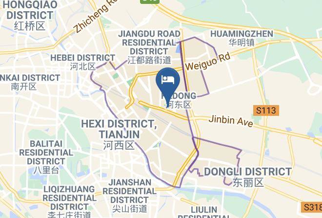 Hedong District - Ruyi Business Hotel Maps