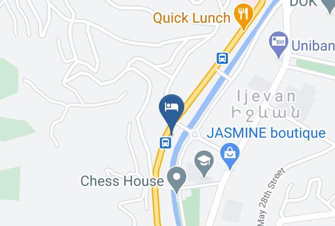 Ijevan - Ruzan Hotel Maps