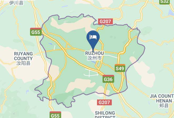 Pingdingshan - Ruzhou Swan Grand Hotel Maps