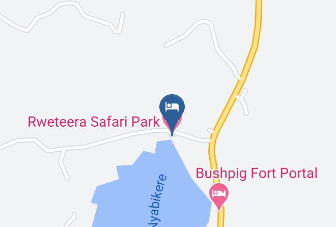 Kabarole - Rweteera Safari Park Maps