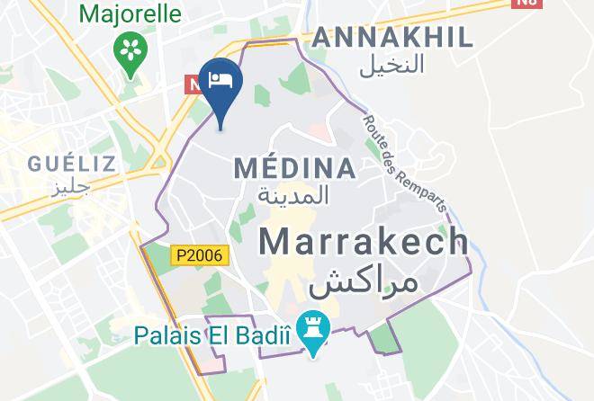 Marrakesh - Ryad Amiran Spa Maps