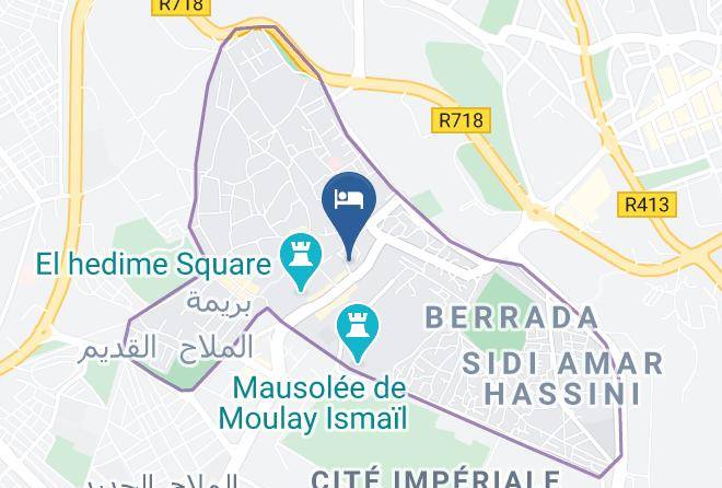 Meknes - Ryad Dar Al Meknassia Maps