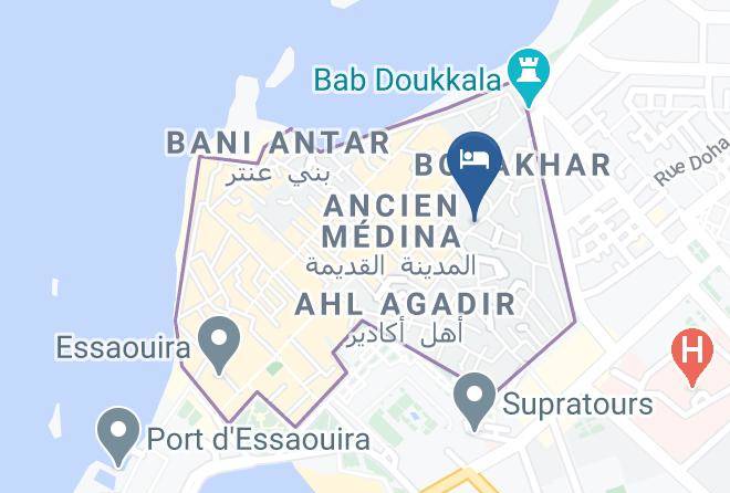 Essaouira - Ryad Dar Dayana Maps