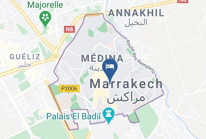 Marrakesh - Ryad El Borj Maps