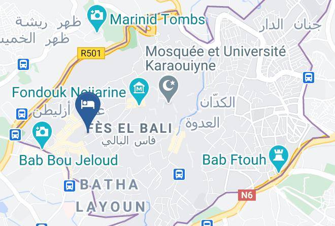 Fez - Ryad Salama Maps