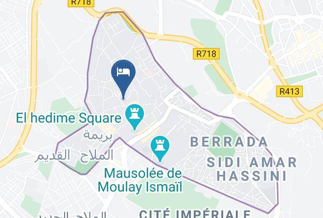 Meknes - Ryad Zahraa Maps