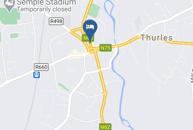 Thurles - Ryan's Daughter Restaurant And B&b Maps