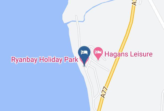 Dumfries And Galloway - Ryanbay Holiday Park Maps