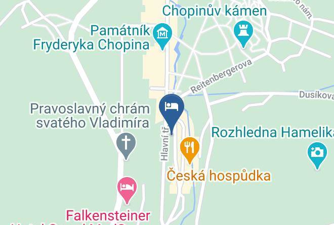 Cheb - Ceska A Rybi Restaurace A Penzion U Pidly Maps