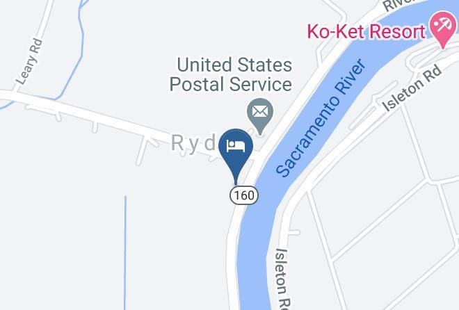 Sacramento - Ryde Hotel Maps