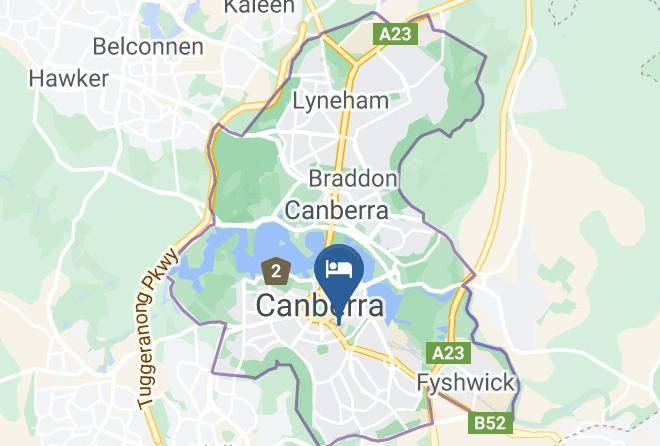 Forrest - Rydges Canberra Maps