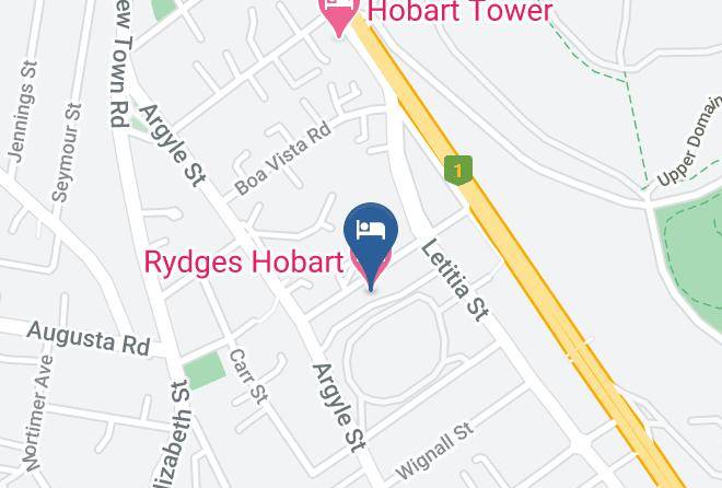 Hobart - Rydges Hobart Maps