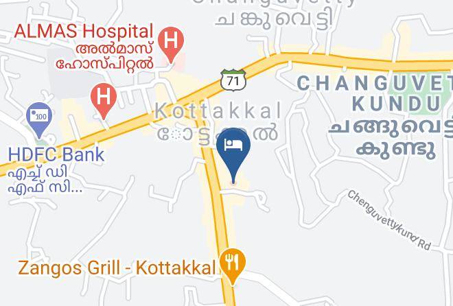 Hotel Rydges Inn Map