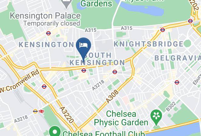 London - Melia London Kensington A Melia Collection Hotel Maps