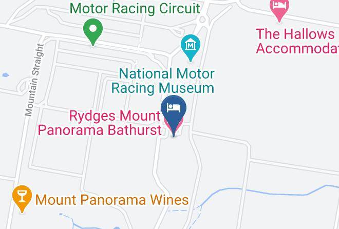 Bathurst Regional - Rydges Mount Panorama Bathurst Maps