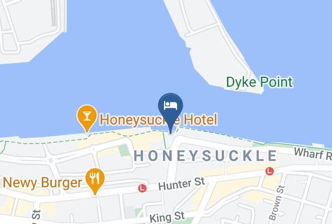 Newcastle - Rydges Newcastle Maps