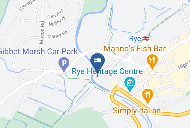 East Sussex - Rye Windmill B&b Maps