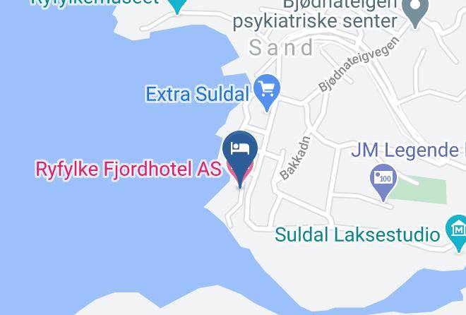 Suldal - Ryfylke Fjordhotel As Maps