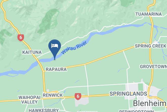Rapaura - Ryland Estate B&b Maps
