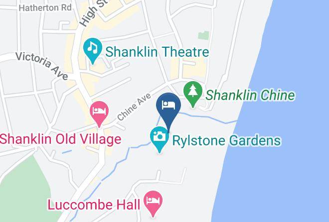 Isle Of Wight - Rylstone Manor Hotel Maps