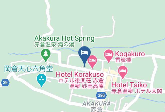 Myoko City - Ryokan Akakuraso Maps