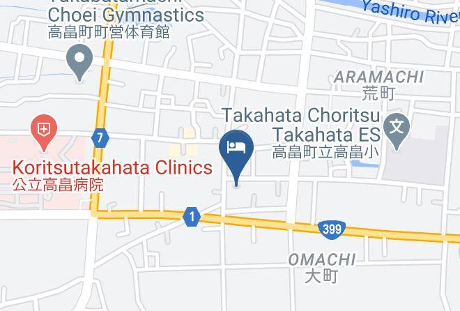 Takahata Townhigashiokitama District - Ryokan Ebisuya Maps
