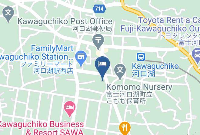 Fujikawaguchiko Townminamitsuru District - Ryokan Eiwa Maps
