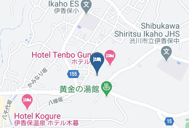 Shibukawa City - Ryokan Fukuzen Maps
