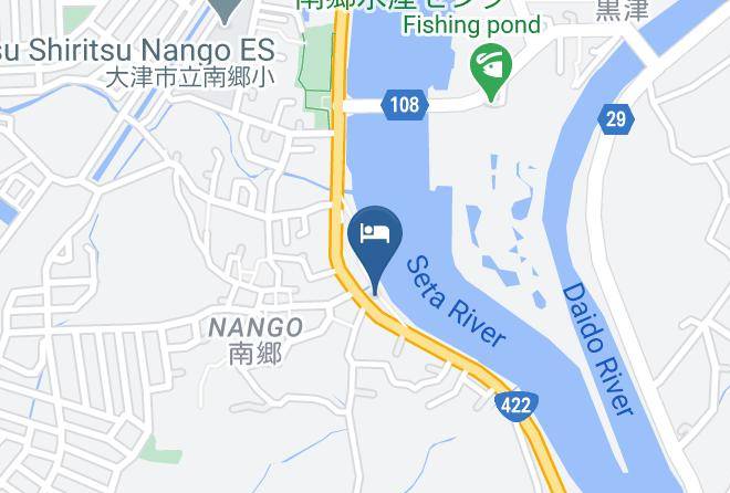 Otsu City - Ryokan Futabaya Maps