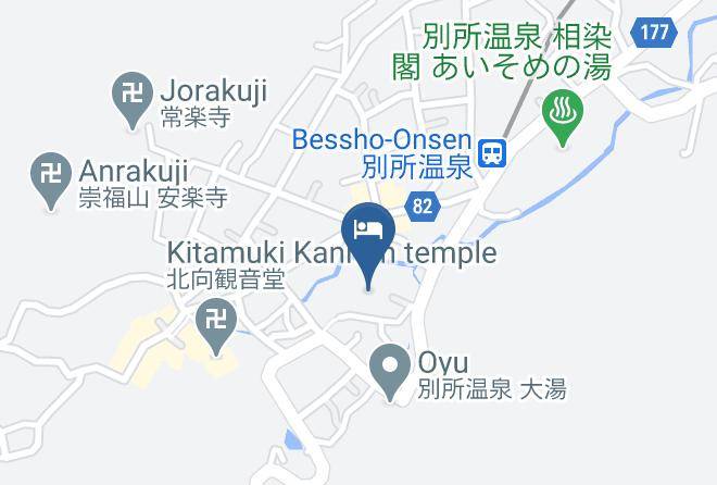 Ueda City - Ryokan Hanaya Maps
