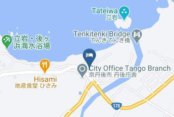 Kyotango City - Ryokan Hashiudoso Maps