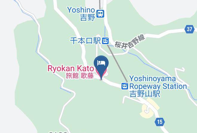 Yoshino Townyoshino District - Ryokan Kato Maps
