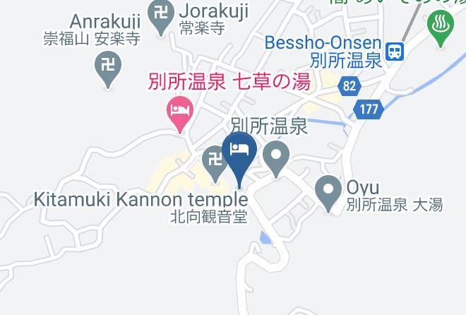 Ueda City - Ryokan Katsuraso Maps