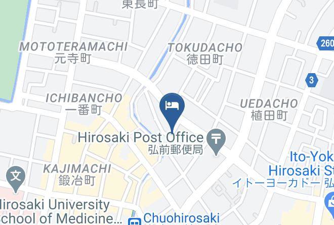 Hirosaki City - Ryokan Kishimoto Maps