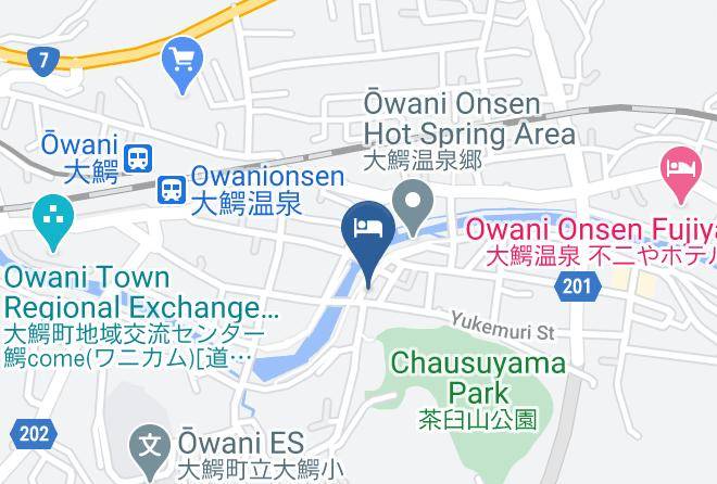 Owani Townminamitsugaru District - Ryokan Kishimoto Maps