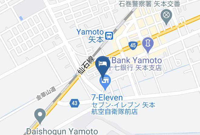 Higashimatsushima City - Ryokan Koganesou Maps