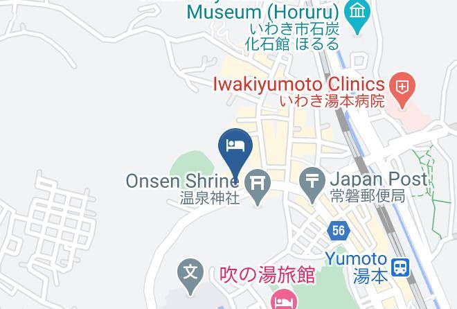 Iwaki City - Ryokan Koito Maps