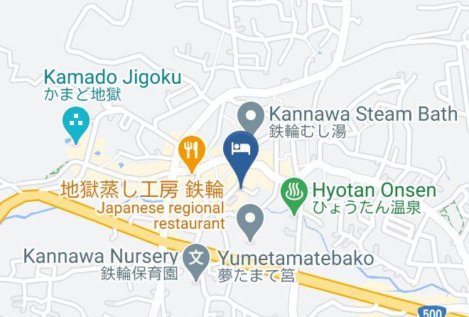 Beppu City - Ryokan Kunisakisou Maps