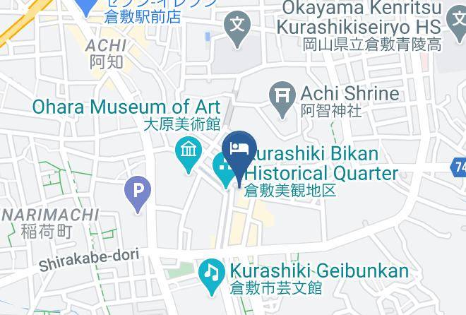 Kurashiki City - Ryokan Kurashiki Maps