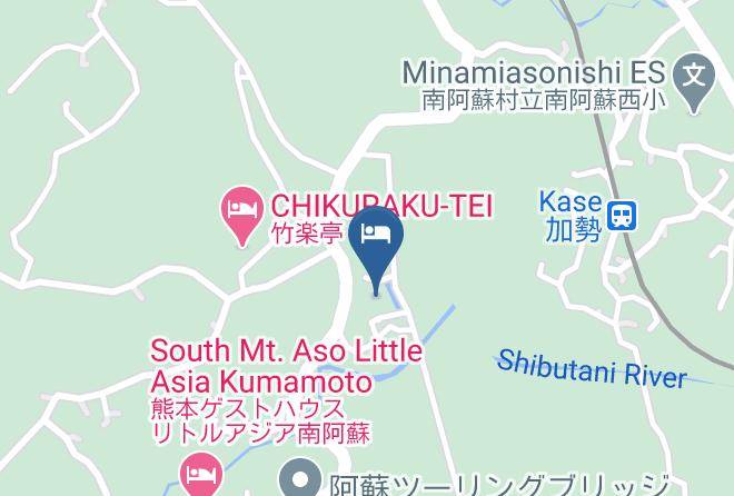 Minamiaso Vil Aso District - Ryokan Minawa Minamiaso Tawarayama Onsen Maps