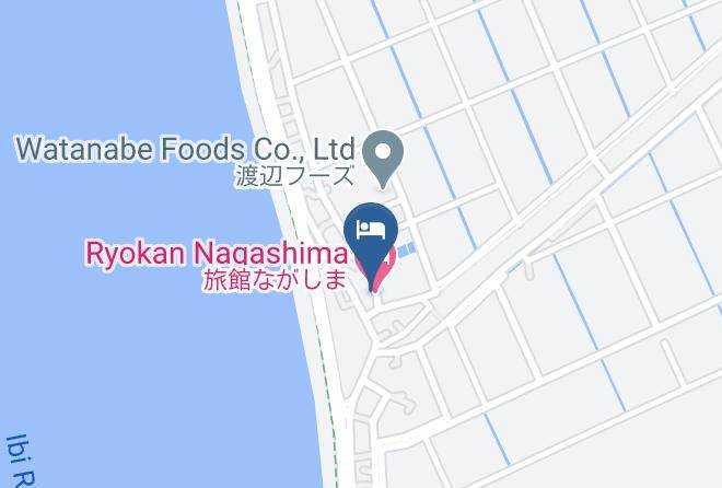 Ryokan Nagashima New Heartpia Onsen Second Annex Map