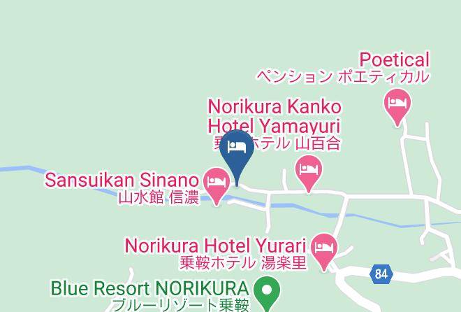 Matsumoto City - Ryokan Nagomiyu Shirakaba Maps