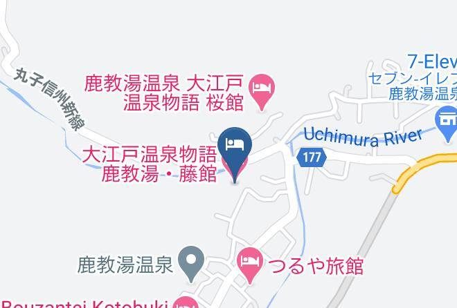 Ueda City - Ryokan Nagomiyu Shirakaba Maps