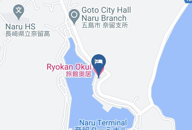 Goto City - Ryokan Okui Maps