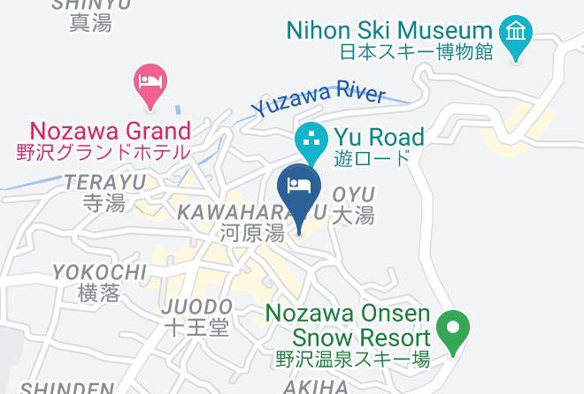 Nozawaonsen Vil Shimotakai District - Ryokan Sakaya Maps