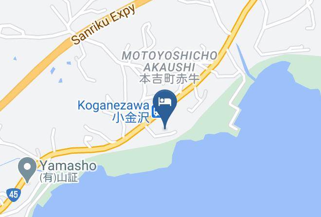 Kesennuma City - Ryokan Sanriku Maps